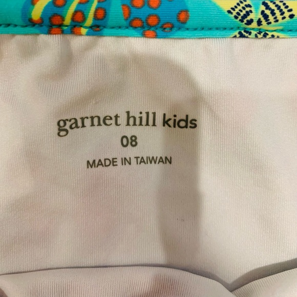 GARNET HILL KIDS Girls 2-piece bathing suit. Size 8 - Picture 6 of 7
